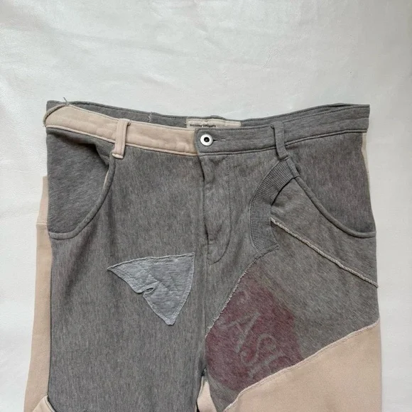 Nozomi Ishiguro Patchwork Joggers - Picture 3 of 7